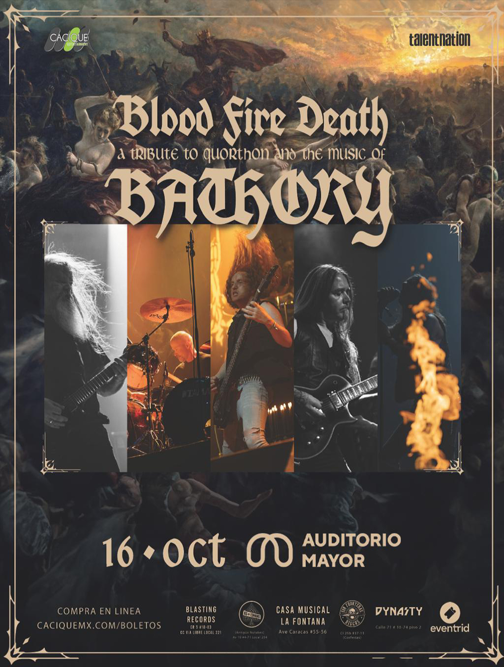 Blood Fire Death - A Tribute to Quorthon and Music of Bathory