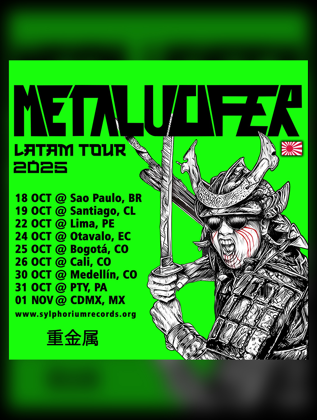 Metalucifer - Latam Tour 2025